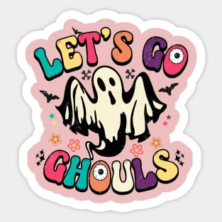 Let's Go Ghouls Sticker